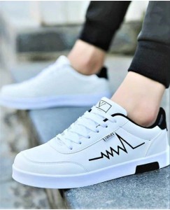 Ramoz Graceful Casual Sneakers For Men White
